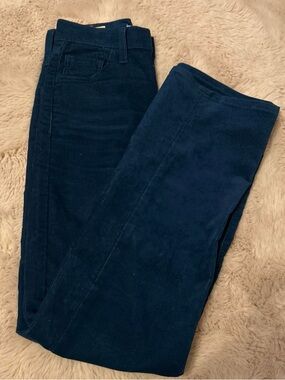 Deep Navy Corduroy Pants